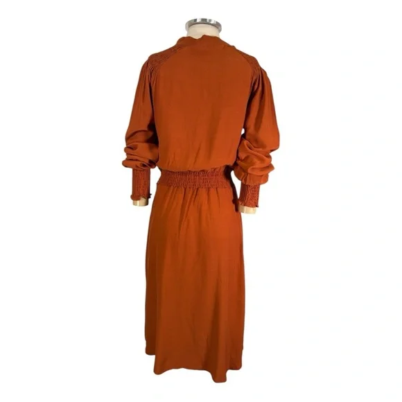 Damaris bailey Long Sleeve Midi Dress Size 10 - Picture 5 of 11